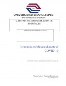 La economia en México, pandemia del COVID-19