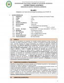 PLANEACIÓN DIDÁCTICA: Formulación de proyectos de inversión privada