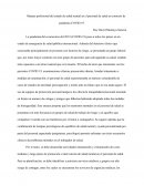 Manejo profesional del estado de salud mental en el personal de salud en contexto de pandemia COVID-19