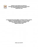 Trabajo Final de Grado de Violencia contra la Mujer