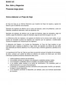 Teoría básica de flujo de caja