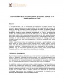 La credibilidad de la encuesta Cadem, de opinión pública, en el ámbito político en Chile