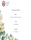 Conceptos de educacion y sociedad