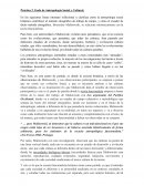 Trabajo de campo Antropología Social y Cultural