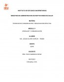 TECNICAS DE COMUNICACION Y NEGOCIACION EFECTIVA