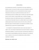 Definiciones sobre conflicto escolar