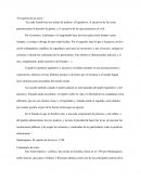 Comentario de texto. "El espíritu de las leyes" Montesquieu