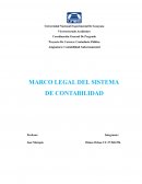 MARCO LEGAL DEL SISTEMA DE CONTABILIDAD