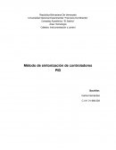 Método de sintonización de controladores PID