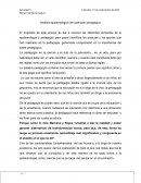 Análisis epistemológico del quehacer pedagógico