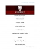 Administración I Academia de Baile