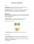 Formulas estadística 2 ADE