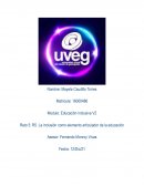 R5. La inclusión como elemento articulador de la educación