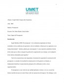 Etapas del Presupuesto