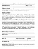 Eje: NÚMERO, ÁLGEBRA Y VARIACIÓN