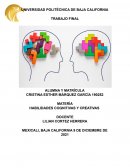 HABILIDADES COGNITIVAS Y CREATIVAS