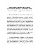 IMPLICACIONES ECONOMICAS EN LA ECONOMÍA ESTADOUNIDENSE RESPECTO A LA IMPLEMENTACION DE ARANCELES A LAS IMPORTACIONES PROVENIENTES DE CHINA