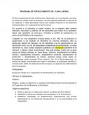 PROGRAMA DE FORTALECIMIENTO DEL CLIMA LABORAL