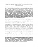 DERECHOS Y DEBERES DEL CONSUMIDOR FINANCIERO Y SU RELACION CON LOS SEGUROS