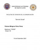 Servicio Social, personas con discapacidad