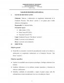 TALLER DE PSICOEDUCACIÓN SEXUAL