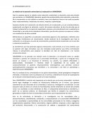 La relación de la extensión universitaria y la educación