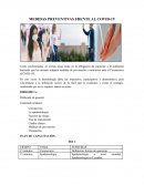 Medidas preventivas frente al COVID-19