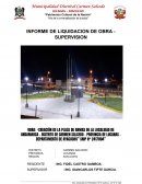 PROYECTO: CREACIÓN DE LA PLAZA DE ARMAS DE LA LOCALIDAD DE ANDAMARCA
