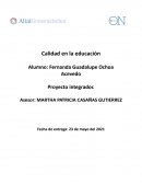 CALIDAD EN LA EDUCACION