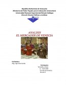 Shakesperiana titulada “El Mercader de Venecia”