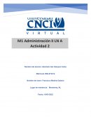 M1 Administración II LN A