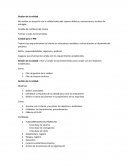 Caso gestion de la calidad