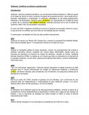 Quiborax: Conflicto en tribunal constitucional