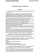 Cuál es la importancia de la planificación y control de la producción de una empresa peruana?