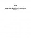 Análisis del comportamiento de las personas dentro de la organización