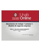 TALLER DE EMPRENDIMIENTO