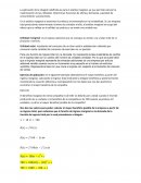 La aplicación de la integral indefinida es para el análisis marginal
