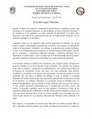 HOMBRE, SOCIEDAD Y ECOLOGÍA