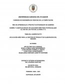 APLICACIÓN WEB PARA LA GESTIÓN DE PRODUCTOS ELABORADOS DEL BANANO