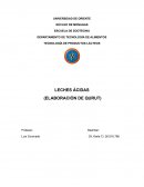 LECHES ÁCIDAS (ELABORACIÓN DE QURUT)