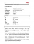 TECNOLOGIA DE MATERIALES S.A. – Informe de Riesgos