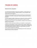 Trauma de cabeza