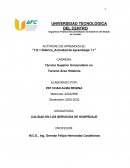 CALIDAD EN LOS SERVICIOS DE HOSPEDAJE