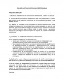 TALLER COMUNICACIÓN ORGANIZACIONAL