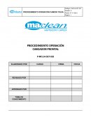 PROCEDIMIENTO OPERACIÓN CAMION TOLVA