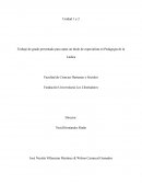 ¿Cuál es la importancia de trabajar por proyectos?