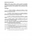 SERVICIO DE ALGUACILAZO