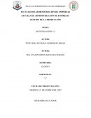 Fundamentos de Gestión de la producción