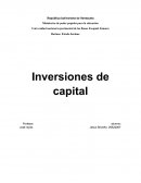 Inversiones de capital