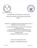 Armonizacion internacional de la informacion financiera